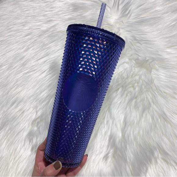 Starbucks Walt Disney World 50th anniversary tumblr iridescent blue/purple NWT - Picture 3 of 15